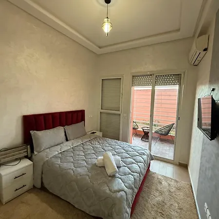 Studio Cosy Bel Terrasse & Family مراكش المظهر الخارجي الصورة